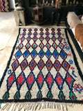 Moroccan Vintage AZILAL rug AZ224 -274 x 145 cm / 8.1 x 4.7 FT