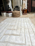 Moroccan BENI OUARAIN rug BO136 - 250 x 160 cm/ 8.2 x 5.2 FT
