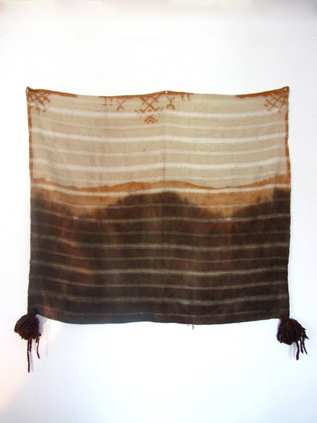 Vintage moroccan berber blanket