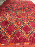 Vintage Beni Mguild rug