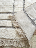 Moroccan BENI OUARAIN rug BO199 - 263 x 153 cm/ 8.6 x 5 FT