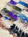 Vintage Moroccan BOUCHEROUITE rug BE456- 246x85 cm 8x2.8 FT