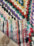 Vintage Moroccan BOUCHEROUITE rug BE452- 182x150 cm 5.9x4.9 FT