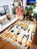 Vintage Moroccan BOUJAD rug BOU108 - 265x170 cm 8.5x5.5 ft