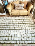 Moroccan BENI OUARAIN rug BO203 - 255 x 154 cm/ 8.3 x 5 FT