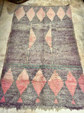 Vintage Moroccan BOUJAD rug BOU107 - 248x143 cm 8.1x4.6 ft