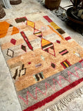 Vintage Moroccan BOUJAD rug BOU105 - 245x153 cm 8x5 ft