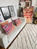 Moroccan BENI OUARAIN rug BO204 - 250 x 165 cm/ 8.2 x 5.4 FT