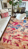 Vintage Moroccan BOUJAD rug BOU110 - 258x152 cm 8.4x4.9 ft