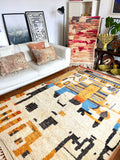 Vintage Moroccan BOUJAD rug BOU108 - 265x170 cm 8.5x5.5 ft