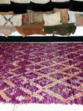 Vintage Moroccan BENI M'GUILD rug BM100 307 x 177 cm / 10 x 5.8 FT