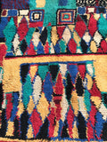 Vintage Moroccan AZILAL rug AZ207 -189 x 106 cm / 6'2" x 3'5"