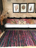 Vintage Moroccan BOUCHEROUITE rug BE447- 264 x 164 cm /8.6 x 5.4 FT