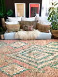 Vintage Moroccan BENI M'GUILD rug BM109 - 290 x 167 cm / 9.5 x 5.4 FT