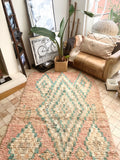 Vintage Moroccan BENI M'GUILD rug BM109 - 290 x 167 cm / 9.5 x 5.4 FT