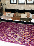 Vintage Moroccan BENI M'GUILD rug BM100 307 x 177 cm / 10 x 5.8 FT