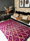 Vintage Moroccan BENI M'GUILD rug BM100 307 x 177 cm / 10 x 5.8 FT