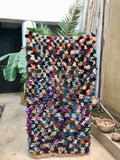 Vintage Moroccan BOUCHEROUITE rug BE441- 163 x 93 cm /5.3 x 3 FT