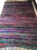 Vintage Moroccan BOUCHEROUITE rug BE447- 264 x 164 cm /8.6 x 5.4 FT