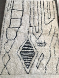 Moroccan AZILAL rug AZ217 -150 x 100 cm / 4.9' x 3.3'