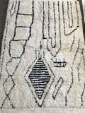 Moroccan AZILAL rug AZ217 -150 x 100 cm / 4.9' x 3.3'