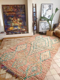 Vintage Moroccan BENI M'GUILD rug BM109 - 290 x 167 cm / 9.5 x 5.4 FT