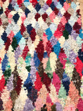 Vintage Moroccan BOUCHEROUITE rug BE434- 245 x 119 cm /8 x 3.4 FT