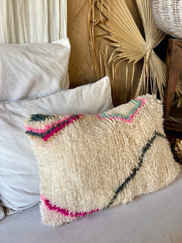 Moroccan Beni Ouarain berber cushion