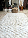 Moroccan BENI OUARAIN rug BO133 - 247 x 158 cm/ 8.1 x 5.2 FT