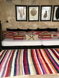 Vintage Moroccan berber KILIM blanket K19 - 370 x 160 cm /12 x 5.2 FT