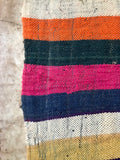 Vintage Moroccan berber KILIM blanket K19 - 370 x 160 cm /12 x 5.2 FT