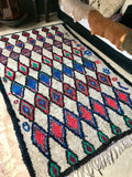 Moroccan Vintage AZILAL rug AZ224 -274 x 145 cm / 8.1 x 4.7 FT