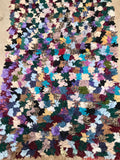 Vintage Moroccan BOUCHEROUITE rug BE441- 163 x 93 cm /5.3 x 3 FT