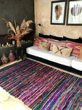 Vintage Moroccan BOUCHEROUITE rug BE447- 264 x 164 cm /8.6 x 5.4 FT