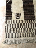 Vintage Moroccan Berber rug BO109 - 274 x 210 cm / 9 x 6.9 FT
