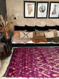 Vintage Moroccan BENI M'GUILD rug BM100 307 x 177 cm / 10 x 5.8 FT