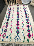 Moroccan AZILAL rug AZ221 -235 x 145 cm / 7.7' x 4.7'