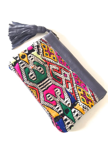 Kilim Boho clutch Ella