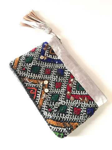 Kilim Boho clutch India