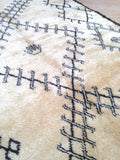Vintage Beni Ouarain rug