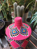 Vintage Moroccan basket Tanzania