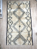 Vintage Beni Ouarain rug