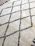 Vintage Beni Ouarain rug