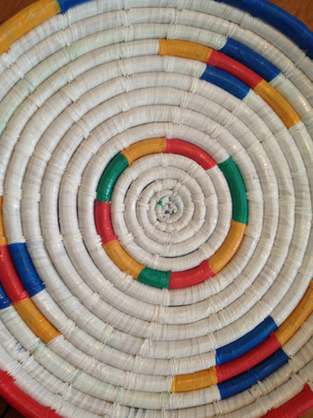 Moroccan tray basket