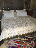 Vintage handira wedding blanket