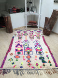 Boucherouite Moroccan rug