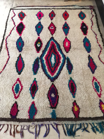 Vintage azilal rug