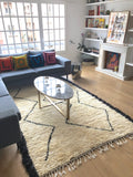 Vintage Moroccan BENI OUARAIN rug BO123