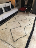 Vintage Moroccan BENI OUARAIN rug BO123