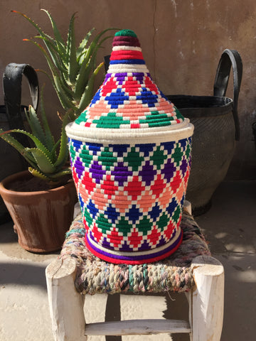 Moroccan berber basket